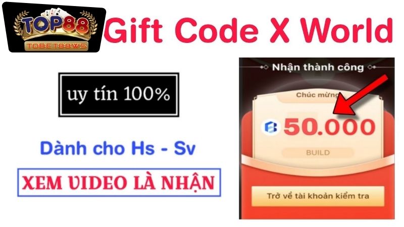 Các loại giftcode Tobet88 hôm nay phổ biến